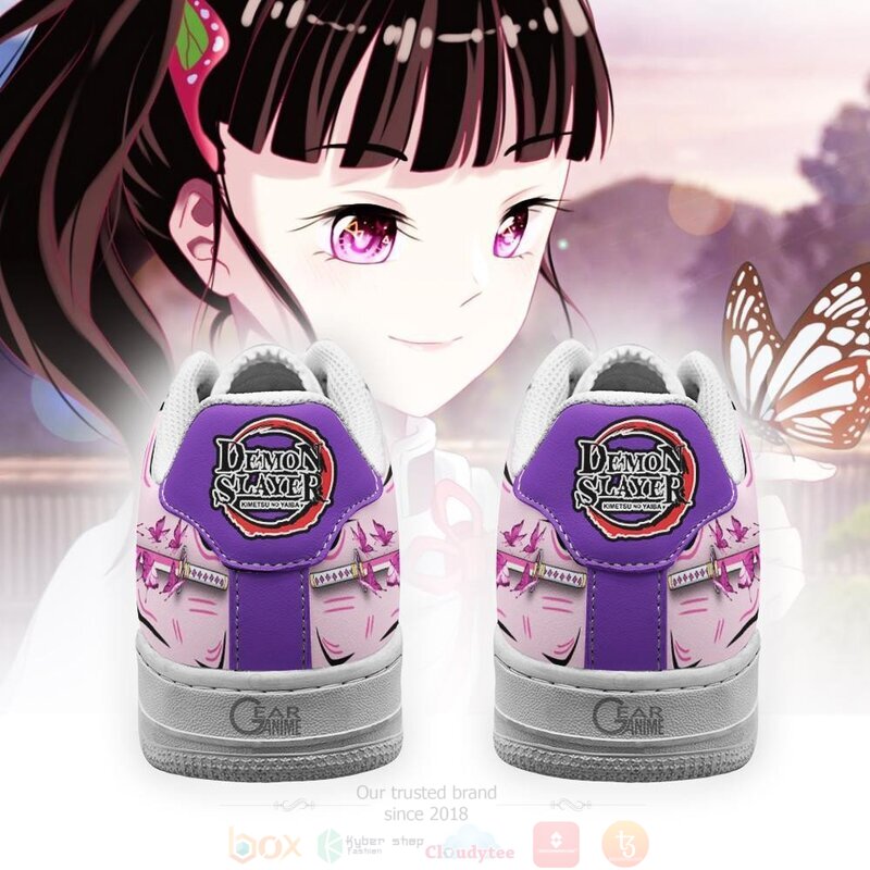 Kanao Air Nichirin Sword Demon Slayer Anime Nike Air Force Shoes 3 Kanao Air Nichirin Sword Demon Slayer Anime Nike Air Force Shoes 1 2