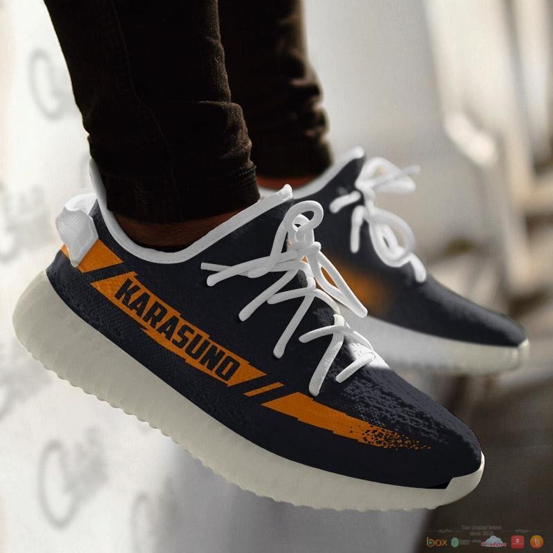 Karasuno High Haikyuu Anime yeezy shoes 3 Karasuno High Haikyuu Anime yeezy sneaker 1 2
