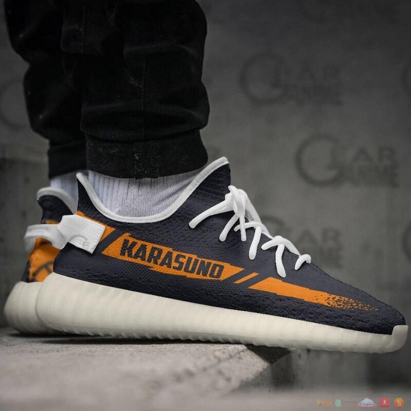 Karasuno High Haikyuu Anime yeezy shoes 4 Karasuno High Haikyuu Anime yeezy sneaker 1 2 3