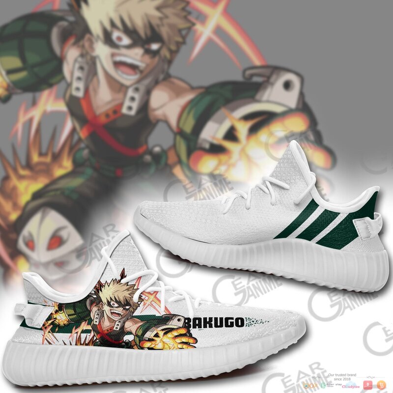 Katsuki Bakugo Anime My Hero Academia yeezy sneaker 1