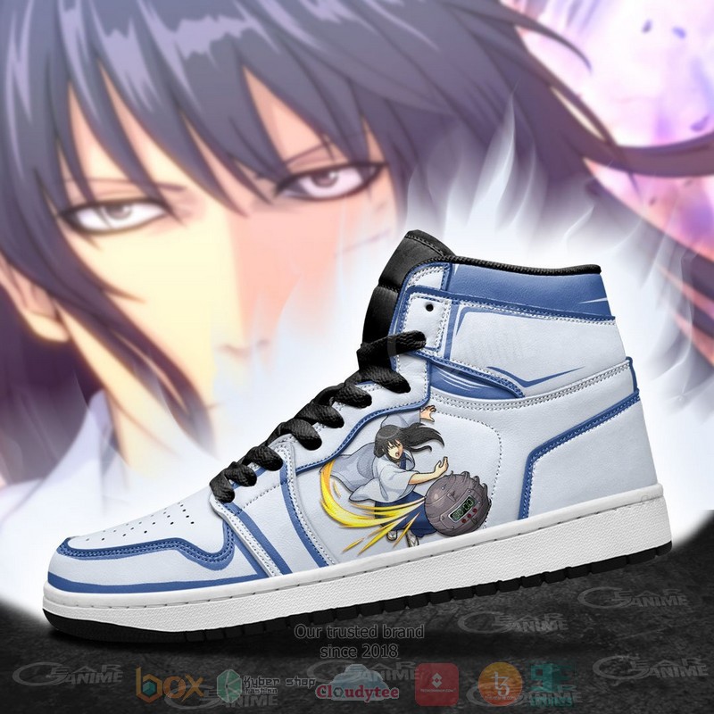 Katsura Kotaro Gintama Anime Air Jordan high top Sneaker Shoes 3 Katsura Kotaro Gintama Anime Air Jordan high top shoes 1 2