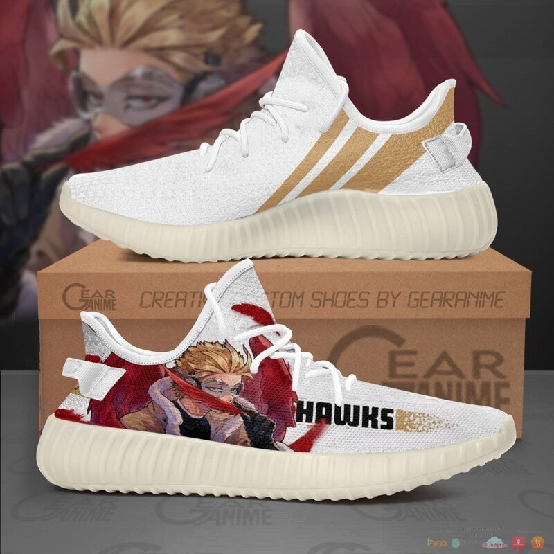 Keigo Takami Hawks BNHA My Hero Academia Anime yeezy shoes 8 Keigo Takami Hawks BNHA My Hero Academia Anime yeezy sneaker