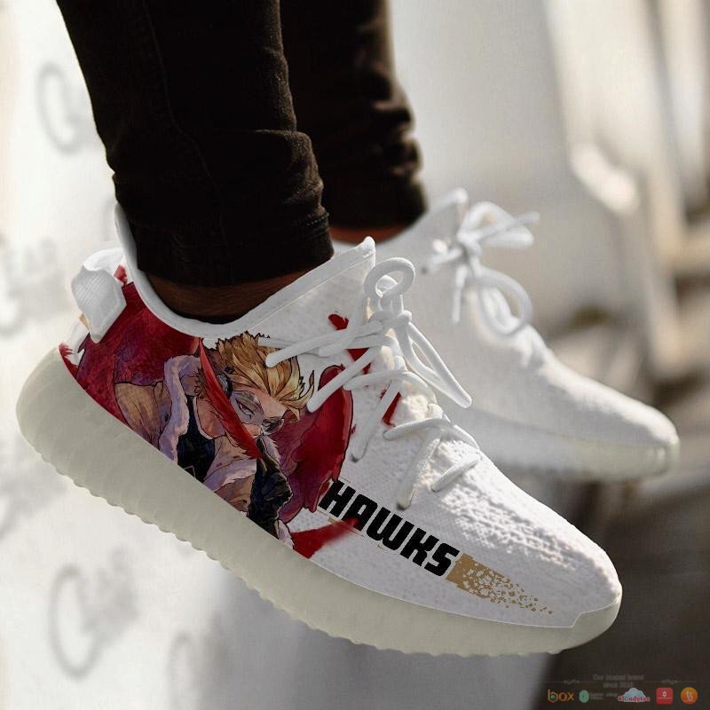 Keigo Takami Hawks BNHA My Hero Academia Anime yeezy shoes 5 Keigo Takami Hawks BNHA My Hero Academia Anime yeezy sneaker 1 2 3 4