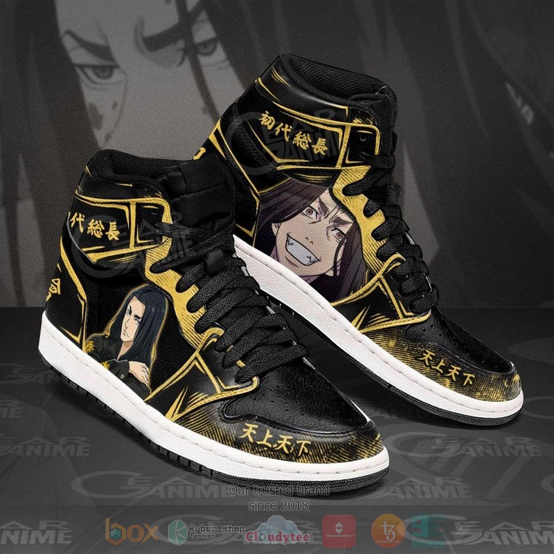 Keisuke Baji Anime Tokyo Revengers Air Jordan high top Sneaker Shoes 2 Keisuke Baji Anime Tokyo Revengers Air Jordan high top shoes 1