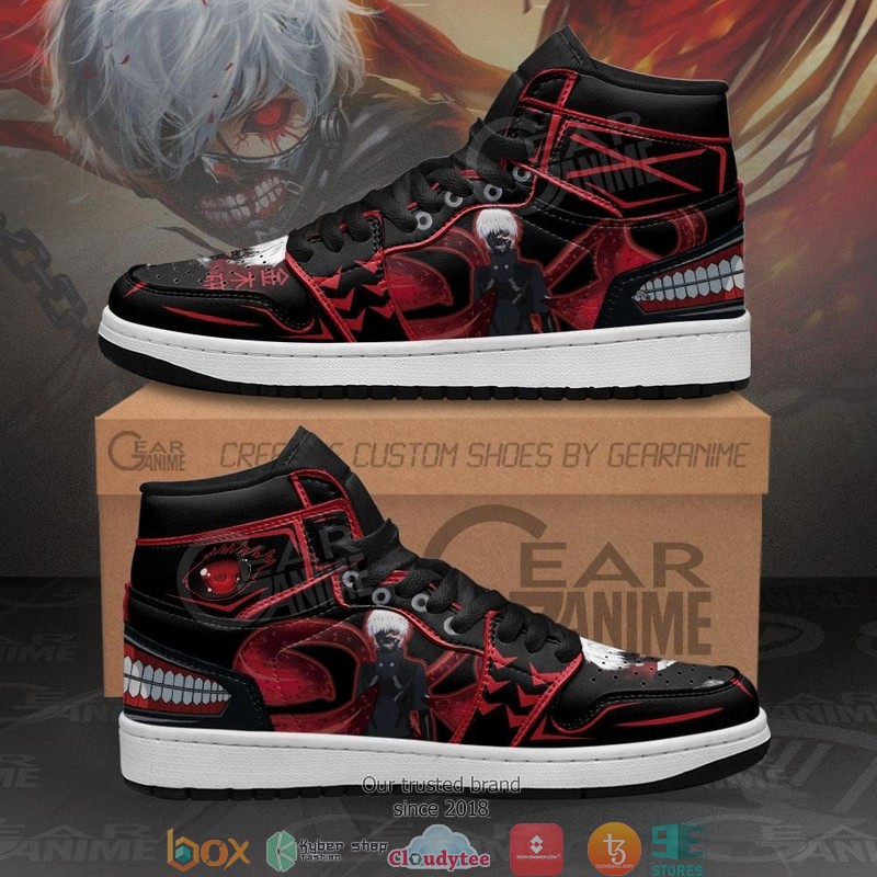 Ken Kaneki Kagune Tokyo Ghoul Anime Air Jordan High top shoes