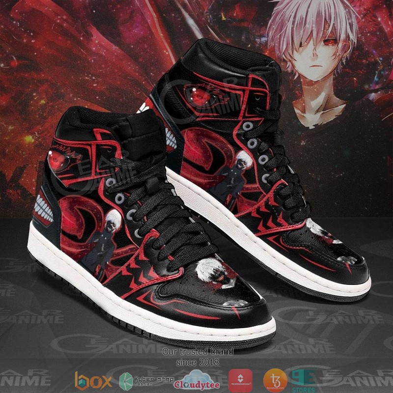 Ken Kaneki Kagune Tokyo Ghoul Anime Air Jordan High top shoes 1