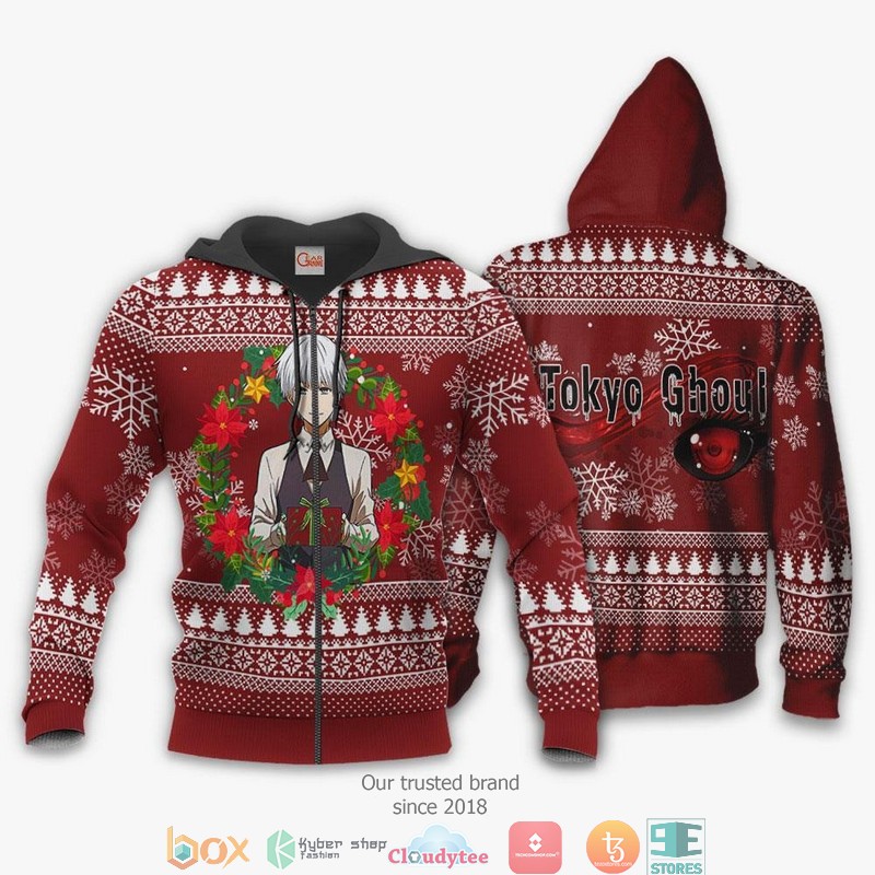 Ken Kaneki Tokyo Ghoul Anime 3d shirt hoodie 1