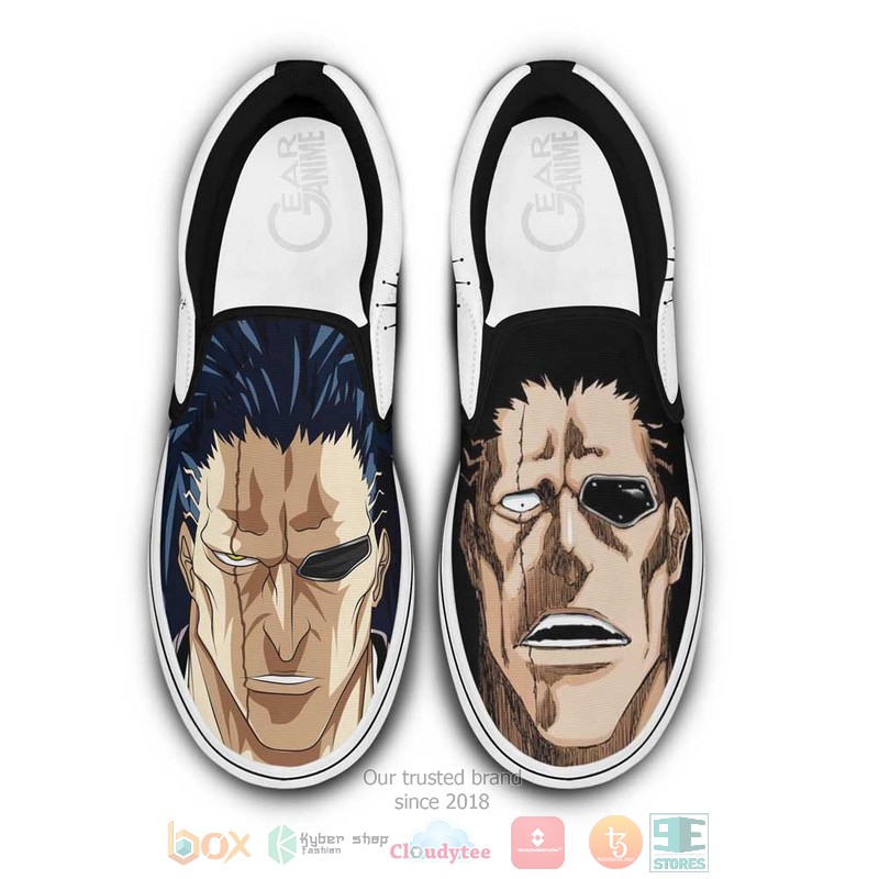 Kenpachi Zaraki Anime Bleach Slip On Shoes