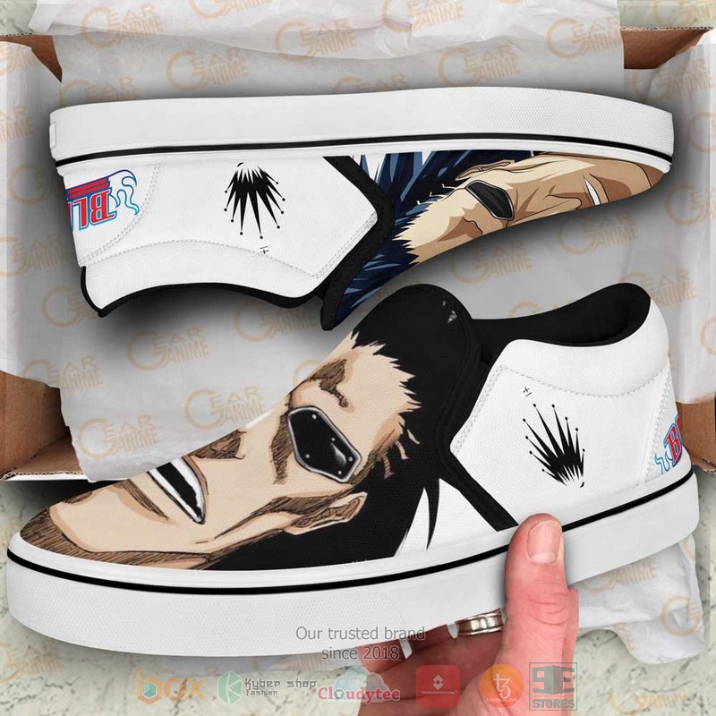 Kenpachi Zaraki Anime Bleach Slip On Shoes 1