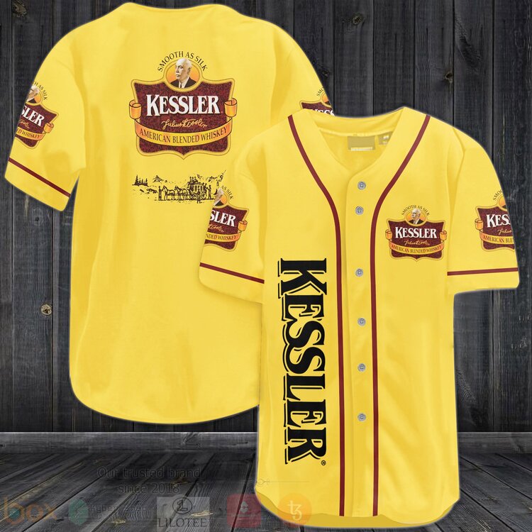 BEST Kessler American Blended Whiskey Baseball-Shirt 2 Kessler American Blended Whiskey Baseball Jersey