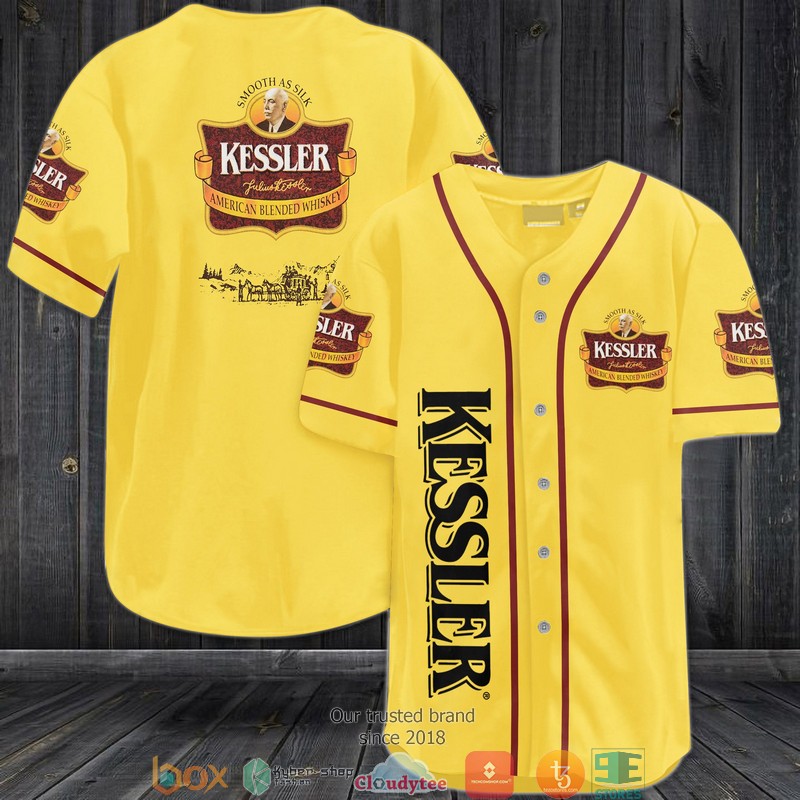 Kessler Whiskey Yellow Baseball Jersey