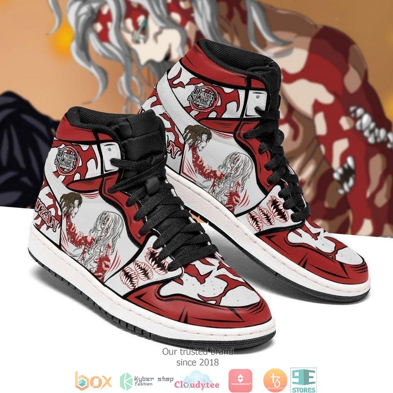 Kibutsuji Muzan Anime Demon Slayer Air Jordan High Top Shoes