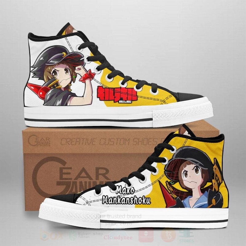 Kill la Kill Mako Mankanshoku Custom Anime High Top Shoes