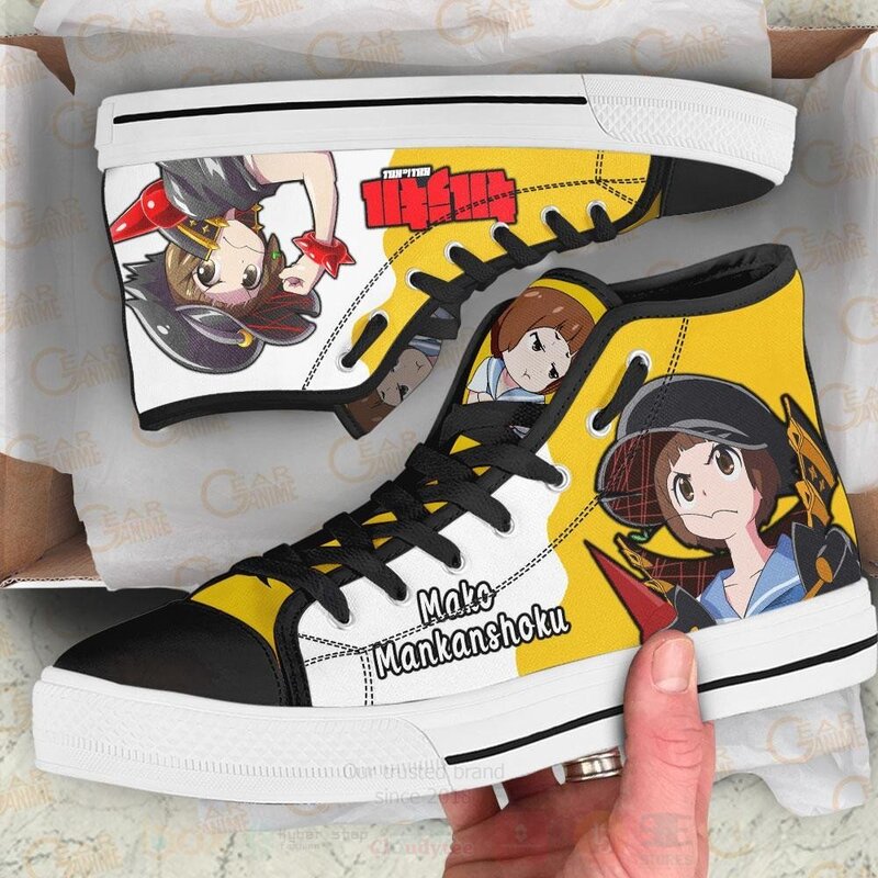 Kill la Kill Mako Mankanshoku Custom Anime High Top Shoes 1