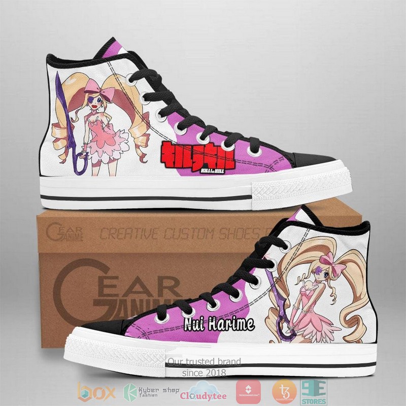 Kill la Kill Nui Harime High Top Canvas Shoes