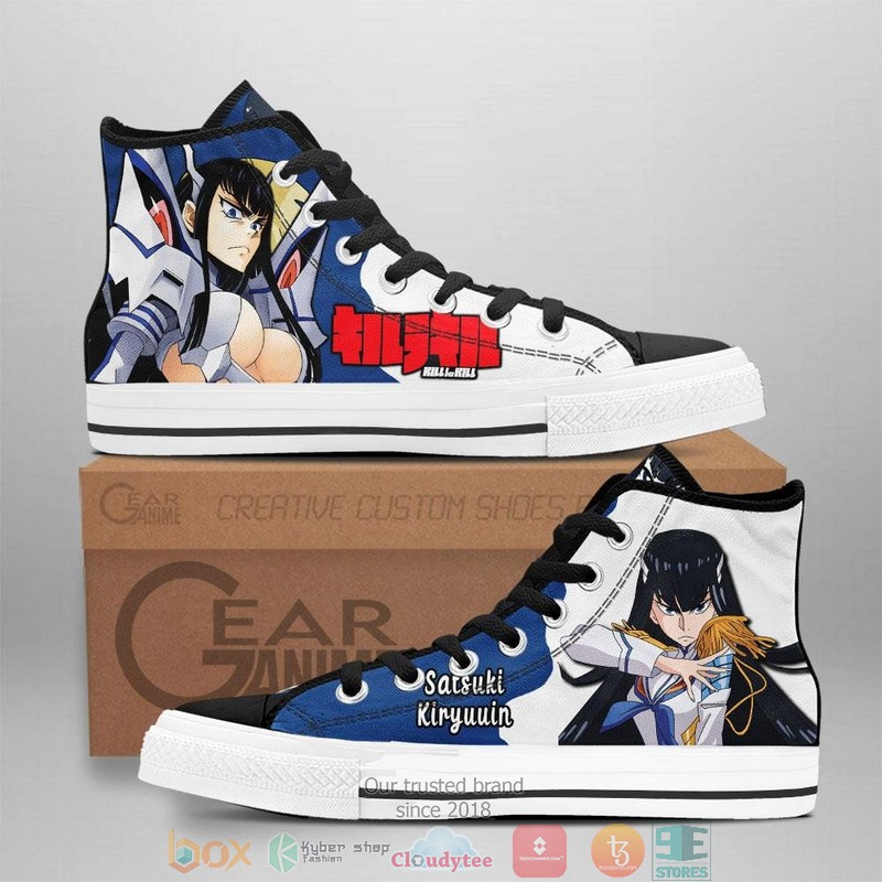 Kill la Kill Satsuki Kiryuuin High Top Canvas Shoes