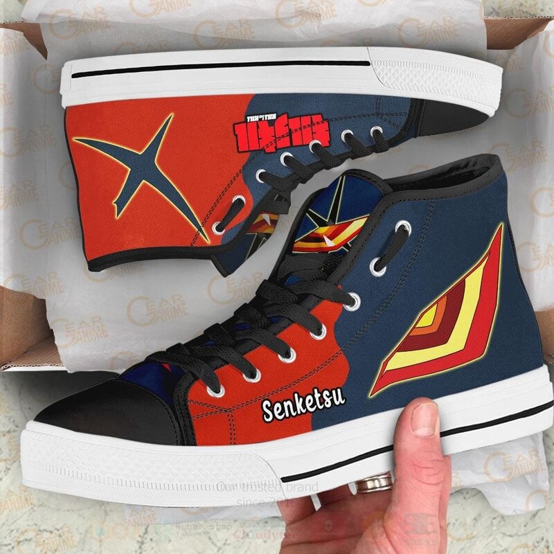 Kill la Kill Senketsu Custom Anime High Top Shoes 1