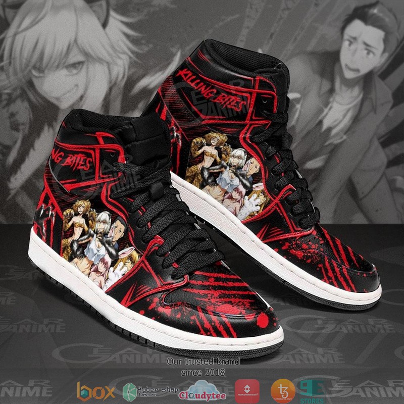 Killing Bites Characters Anime Air Jordan High top shoes 1