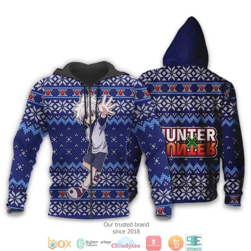 Killua Hunter X Hunter Anime 3d shirt hoodie 1