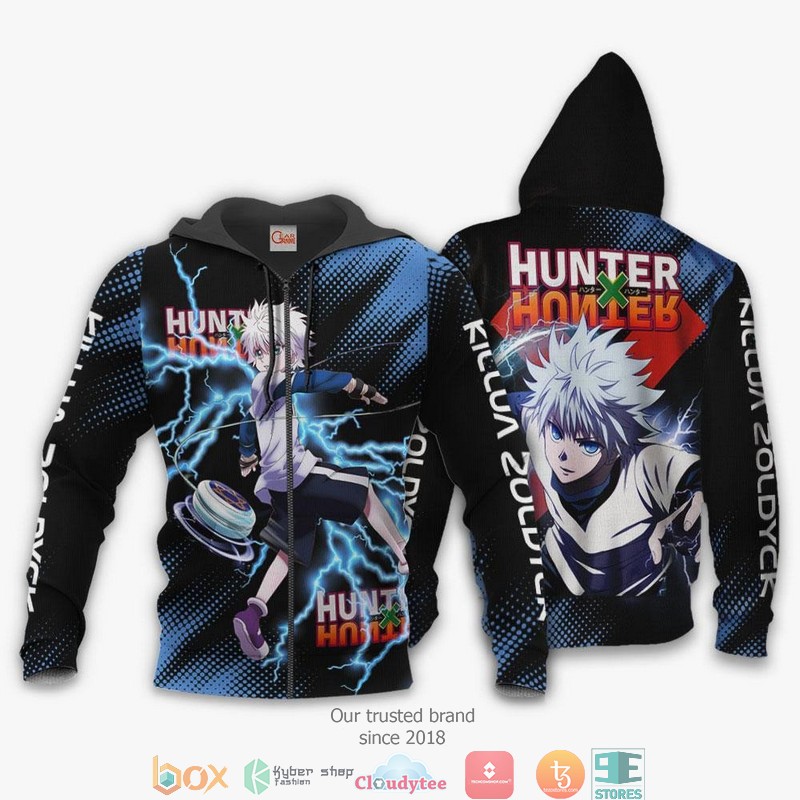 Killua Zoldyck Hunter X Hunter Anime 3d shirt hoodie