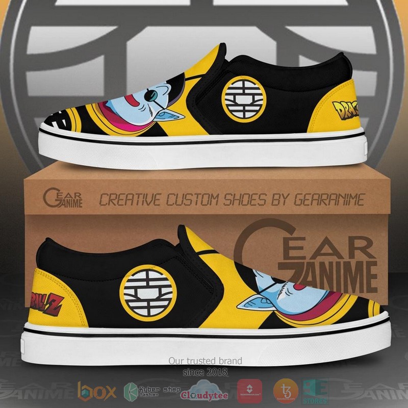 King Kai Dragon Ball Anime Slip On Shoes 1