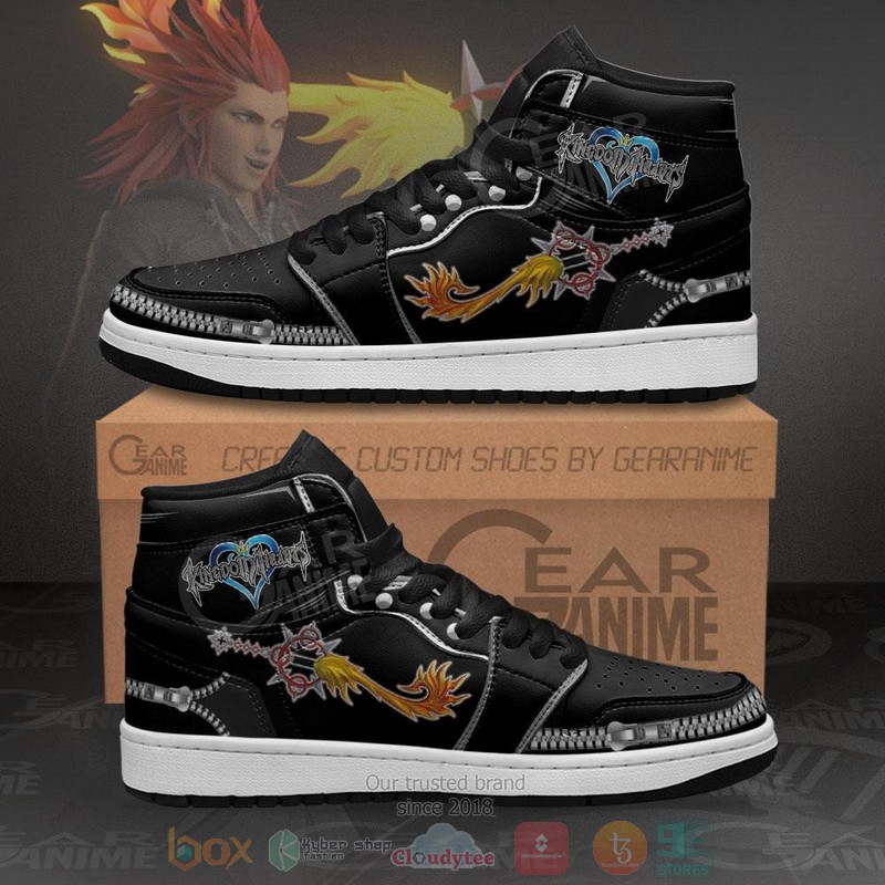 Kingdom Hearts Axel Lea Sword Anime Air Jordan high top Sneaker Shoes 9 Kingdom Hearts Axel Lea Sword Anime Air Jordan high top shoes