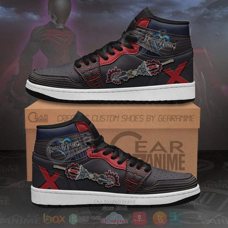 Kingdom Hearts Vanitas Sword Anime Air Jordan high top Sneaker Shoes 1 Kingdom Hearts Vanitas Sword Anime Air Jordan high top shoes