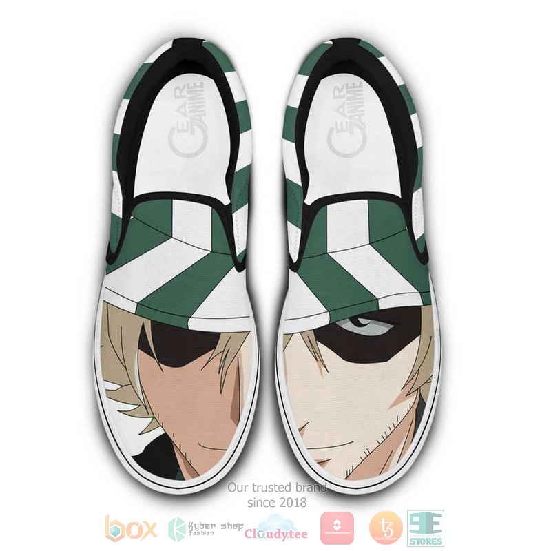 Kisuke Urahara Anime Bleach Slip On Shoes