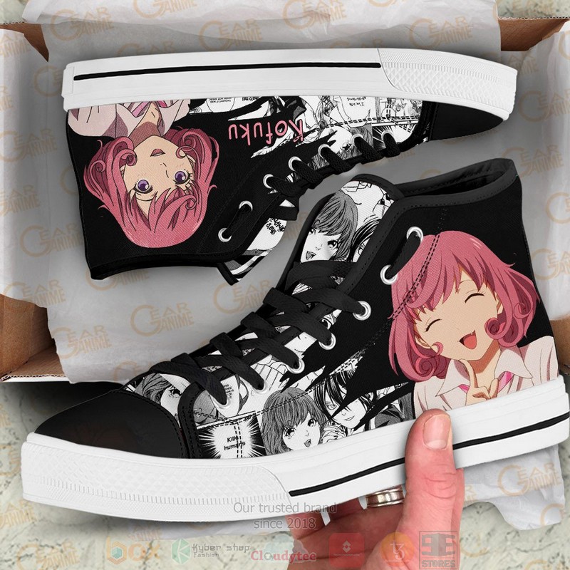Kofuku Noragami Anime Canvas High Top Shoes 1