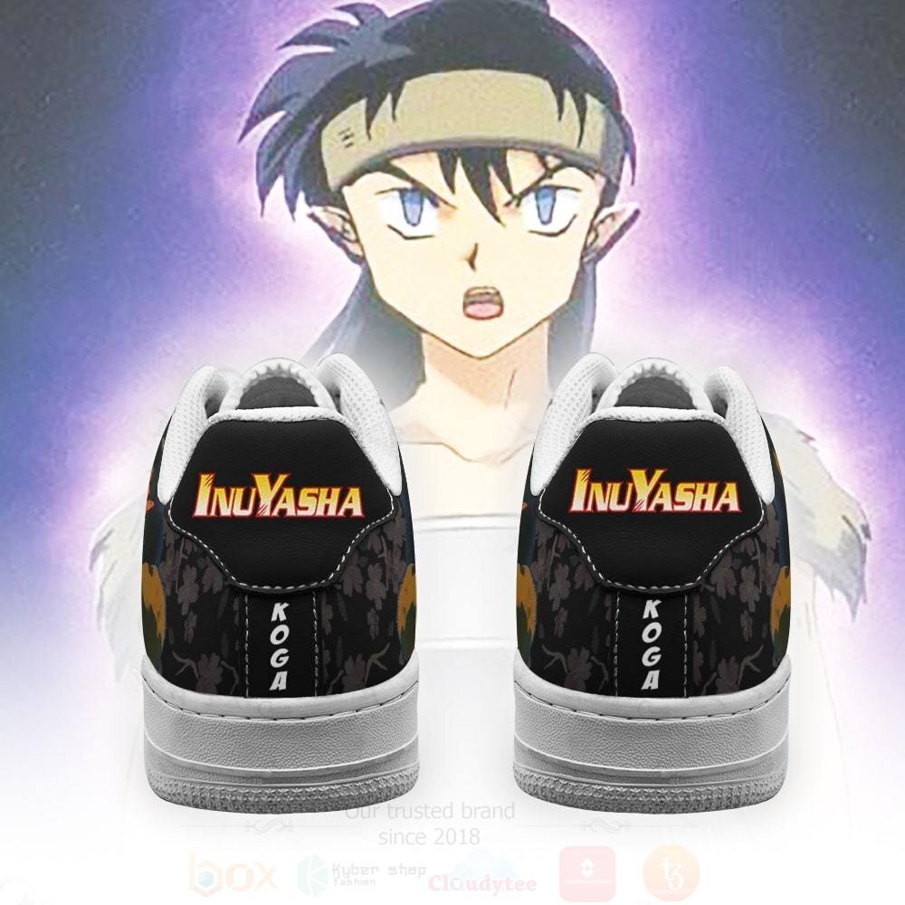 BEST Koga Inuyasha Anime Nike Air Force Shoes 3 Koga Inuyasha Anime NAF Shoes 1 2