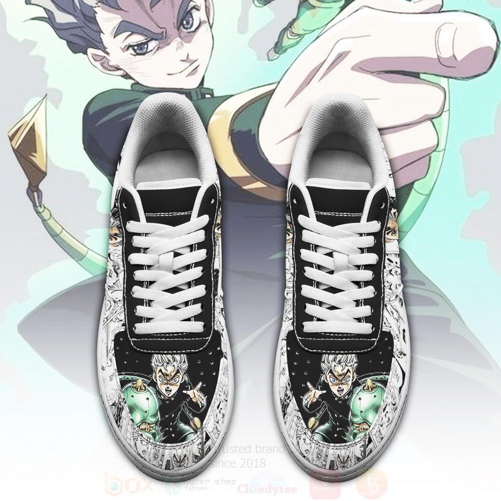 Koichi Hirose Manga Style JoJos Anime NAF Shoes 1