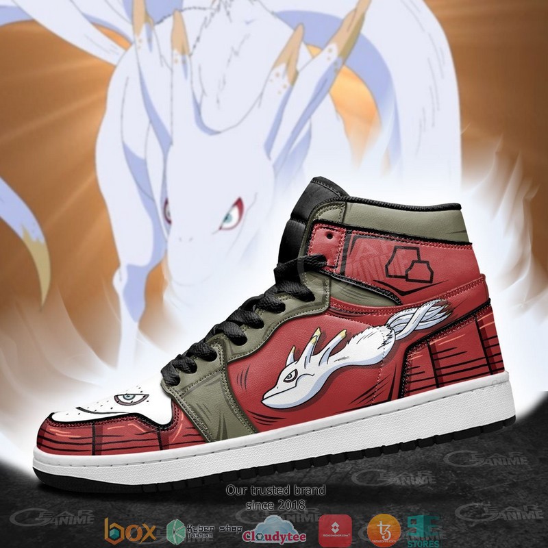 Kokuo Five Tails Beast Anime Air Jordan High top shoes 1 2 3