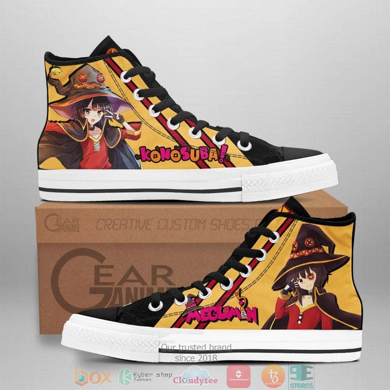 KonoSuba Megumin High Top Canvas Shoes