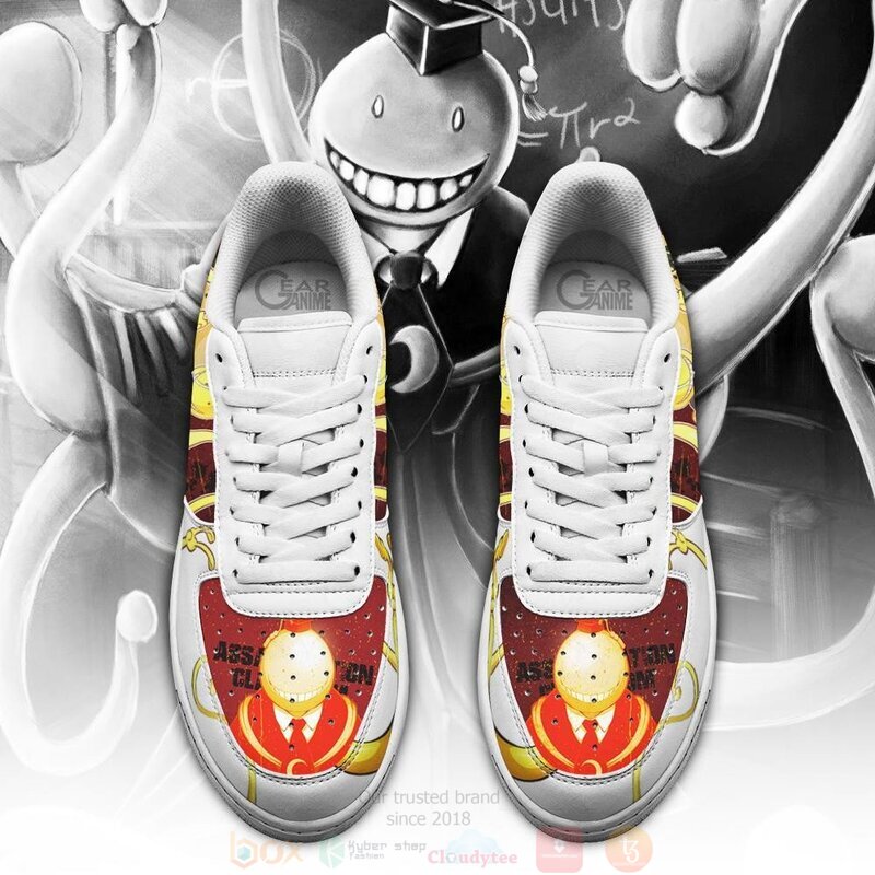 Koro Sensei Assassination Classroom Anime Nike Air Force Shoes 1