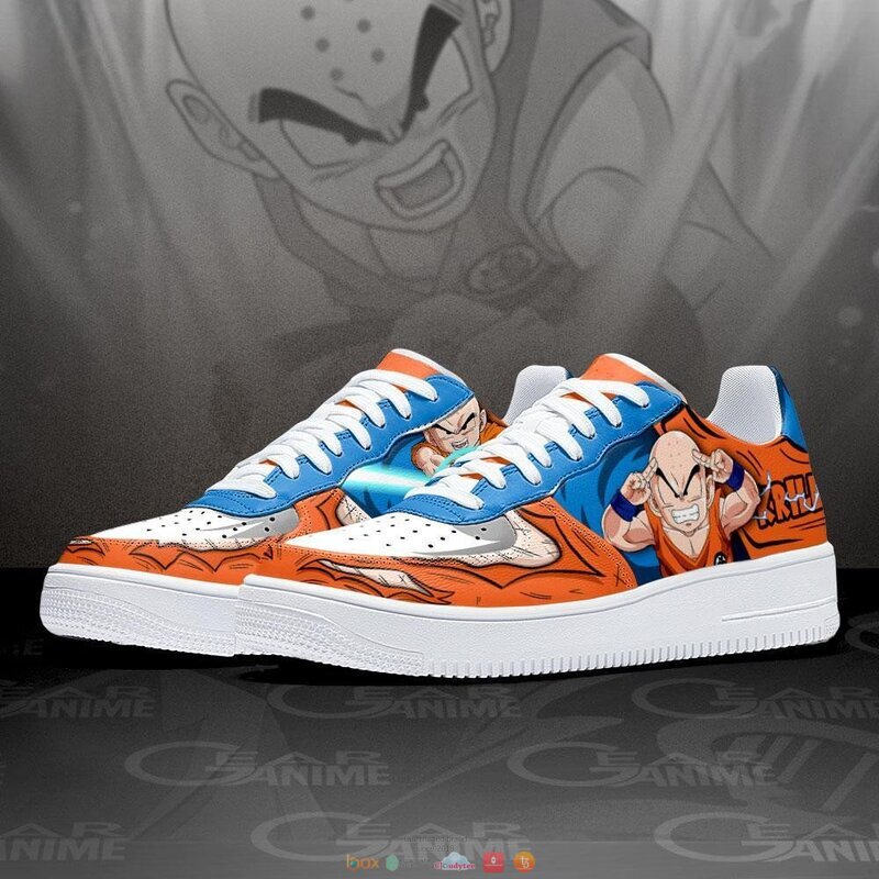 Krillin Anime Dragon Ball Nike Air Force Shoes 1