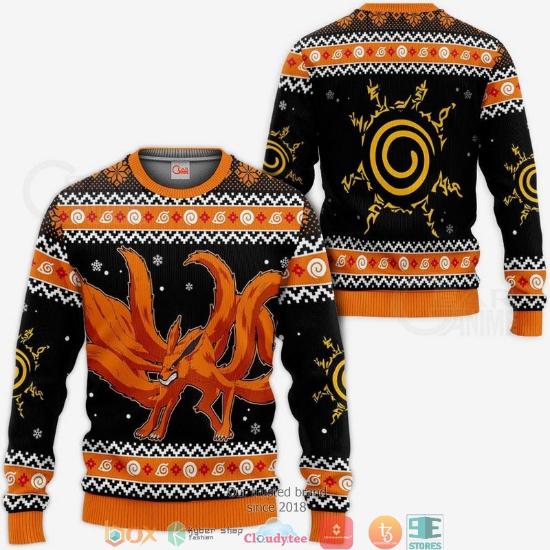 Kurama Nine Tails Anime 3d shirt hoodie