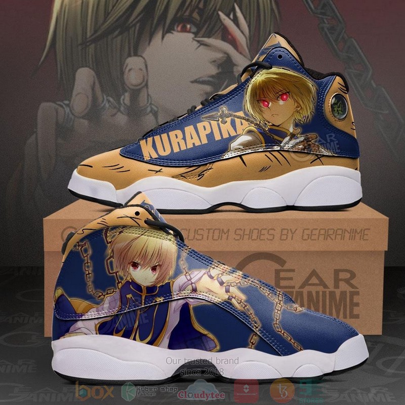 Kurapika Anime Hunter X Hunter Air Jordan 13 Shoes