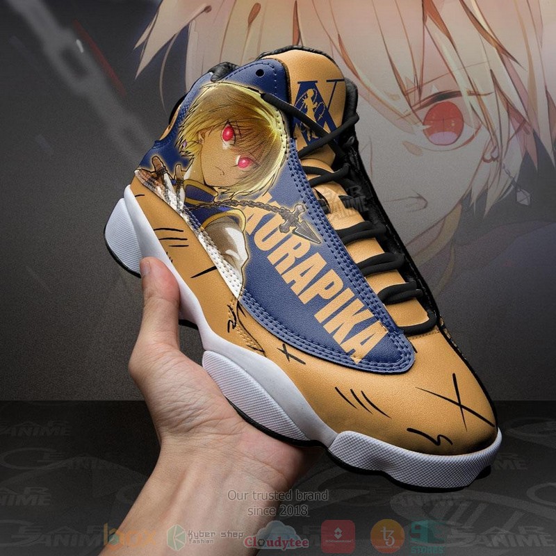 Kurapika Anime Hunter X Hunter Air Jordan 13 Sneaker Shoes 3 Kurapika Anime Hunter X Hunter Air Jordan 13 Shoes 1 2