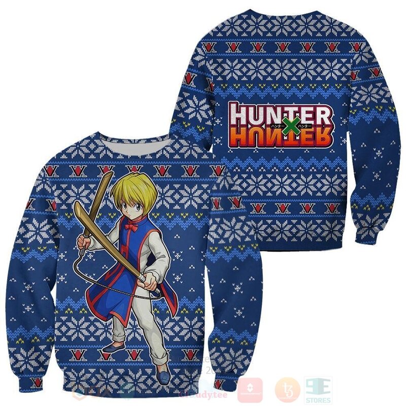 BEST Kurapika Hunter X Hunter Anime Custom Clothes 3D Hoodie, T-Shirt 14 Kurapika Hunter X Hunter Anime Custom Clothes 3D Hoodie Shirt