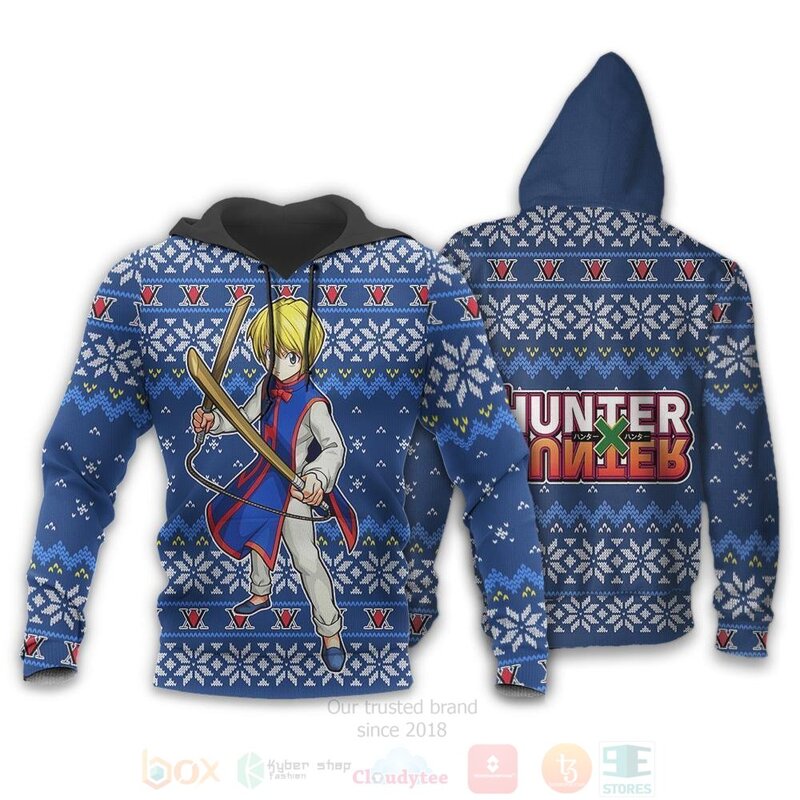 BEST Kurapika Hunter X Hunter Anime Custom Clothes 3D Hoodie, T-Shirt 3 Kurapika Hunter X Hunter Anime Custom Clothes 3D Hoodie Shirt 1 2