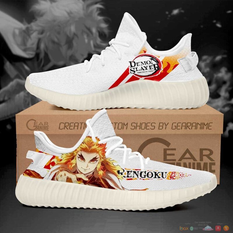 Kyojuro Rengoku Demon Slayer Anime yeezy sneaker