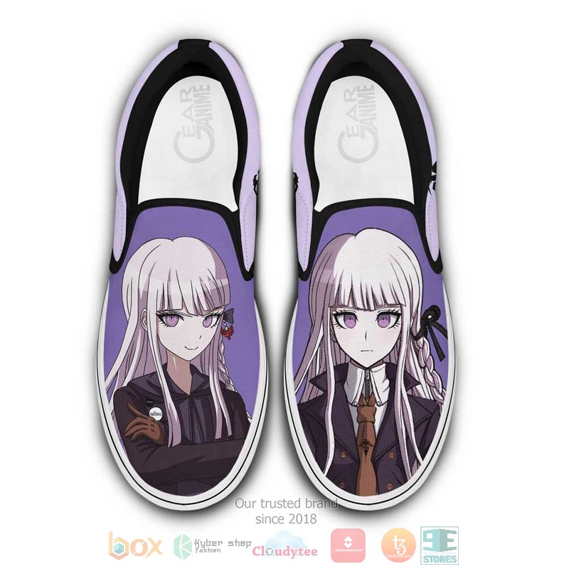 Kyoko Kirigiri Anime Danganronpa Slip On Shoes