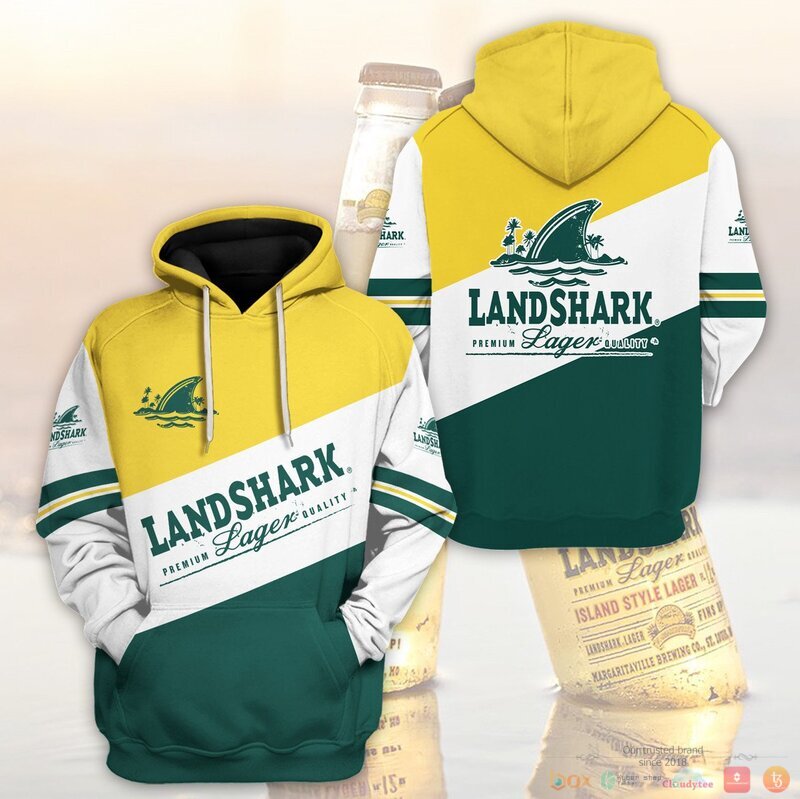 Landshark Lager 3d hoodie
