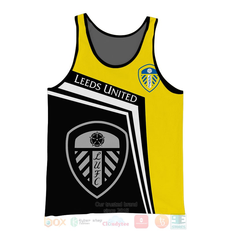 Leeds United black yellow shirt, hoodie 11 Leeds United black yellow 3D shirt hoodie 1 2 3 4 5 6 7 8 9 10