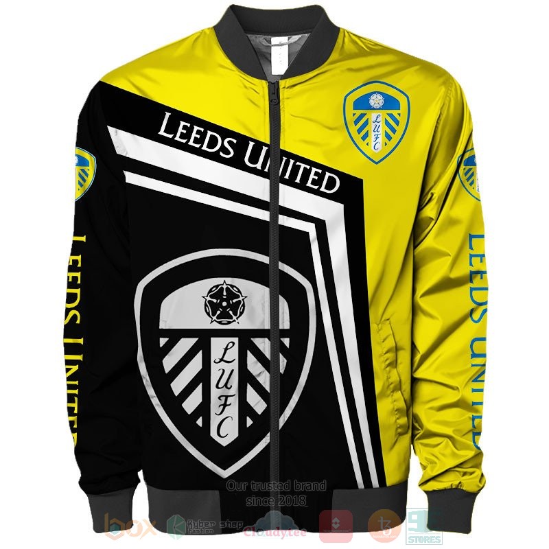 Leeds United black yellow shirt, hoodie 18 Leeds United black yellow 3D shirt hoodie 1 2 3 4 5 6 7 8 9 10 11 12 13 14 15 16 17