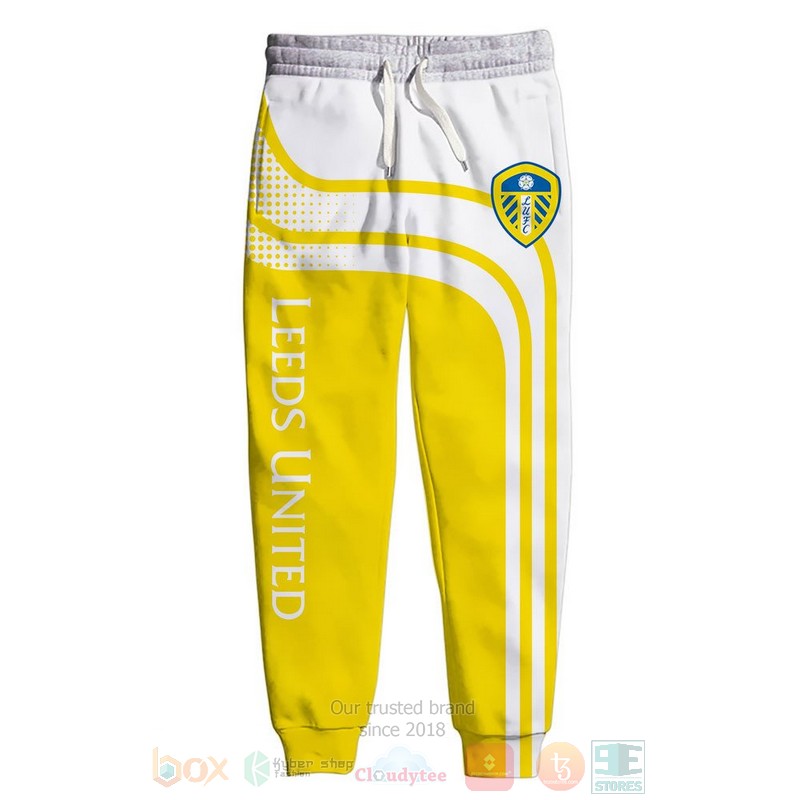 Leeds United yellow white shirt, hoodie 17 Leeds United yellow white 3D shirt hoodie 1 2 3 4 5 6 7 8 9 10 11 12 13 14 15 16