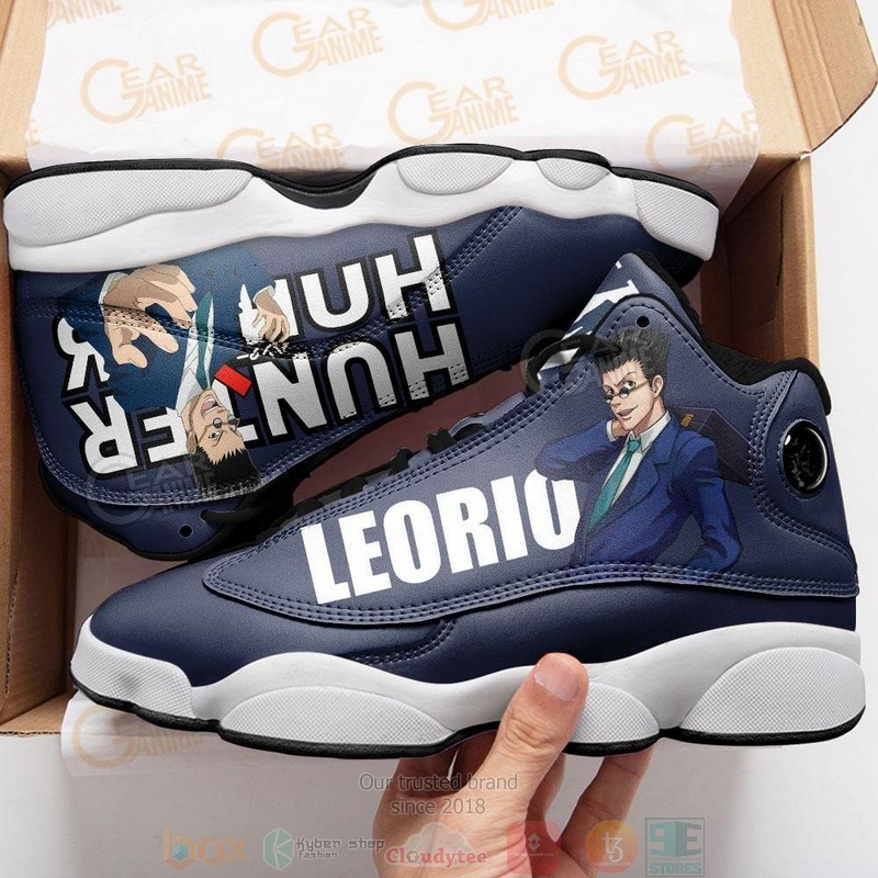 Leorio Anime Hunter X Hunter Air Jordan 13 Shoes 1 2 3