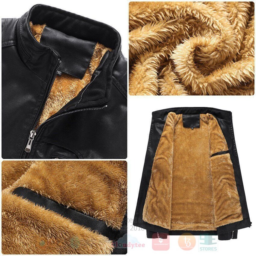 BEST Lexus 2D Fleece Leather Jacket 3 Lexus Fleece Leather Jacket 1 2