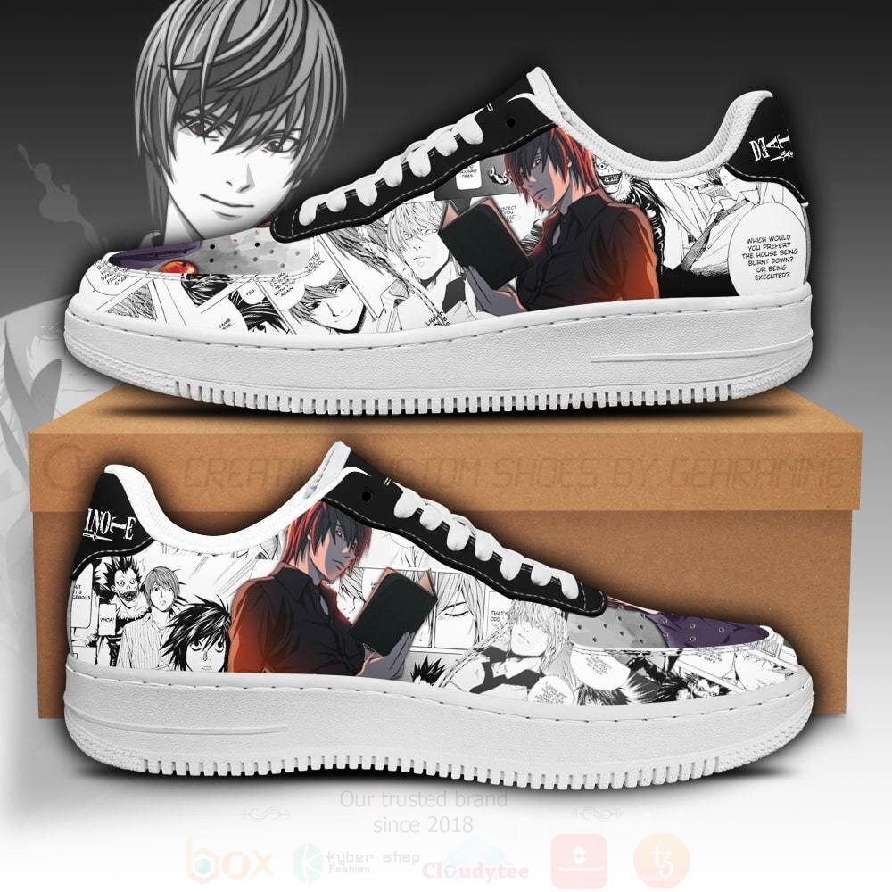Light Yagami Death Note Anime NAF Shoes