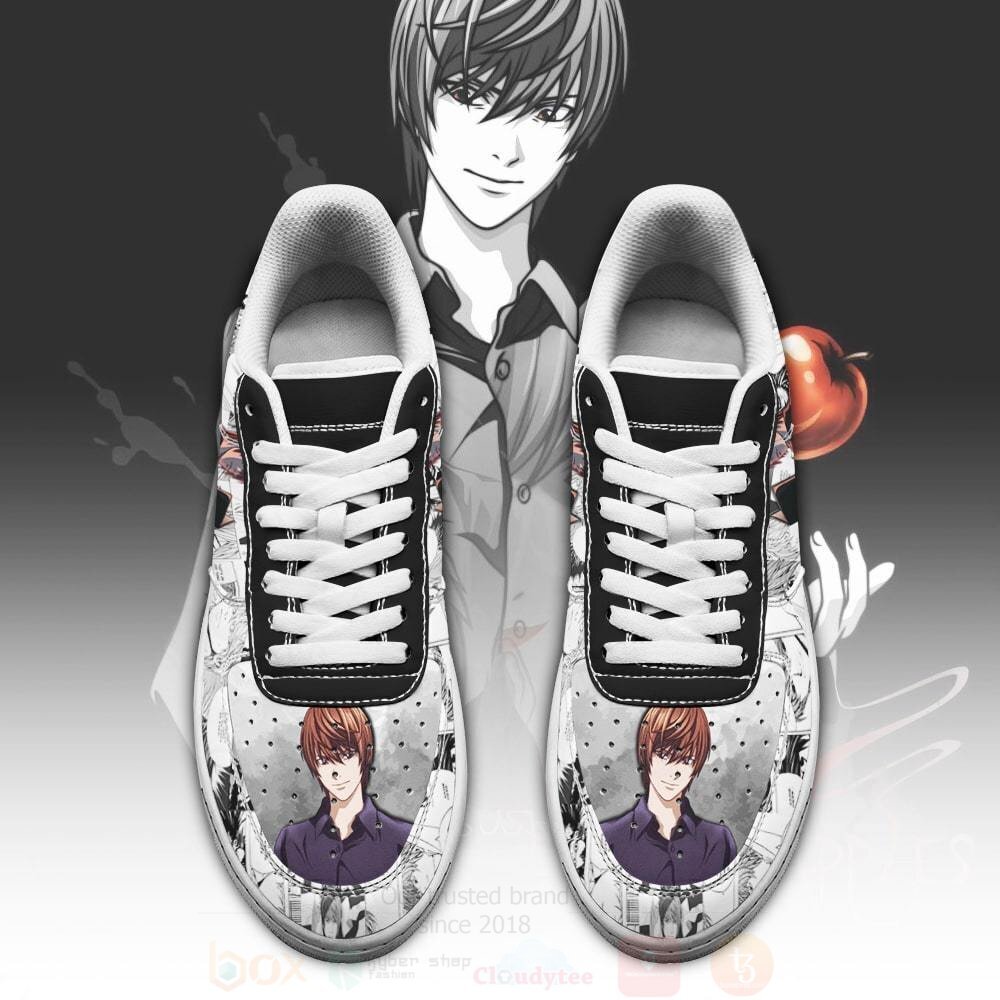 Light Yagami Death Note Anime NAF Shoes 1